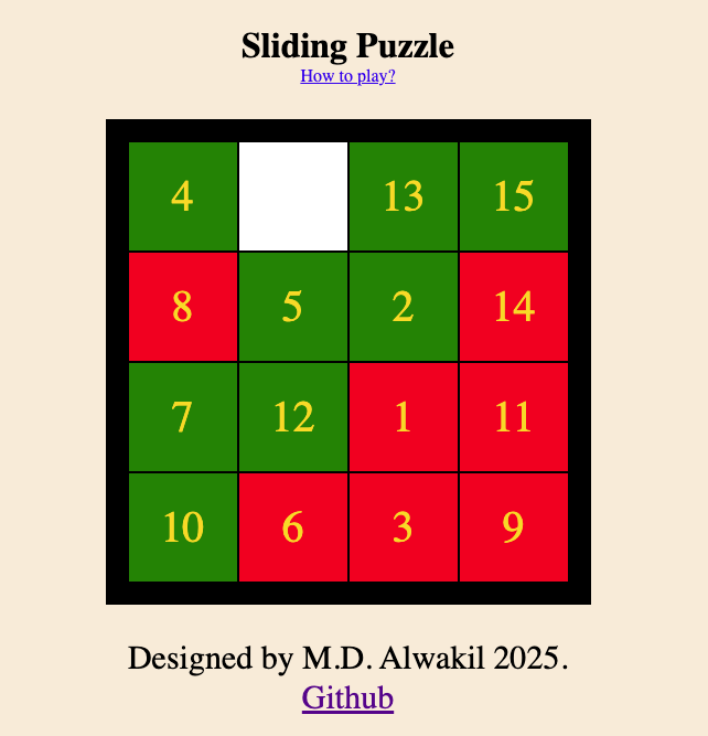 sliding puzzle image
